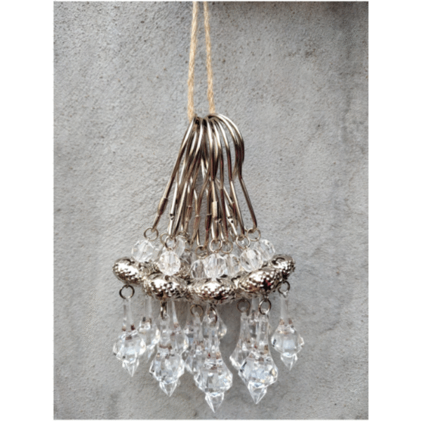 GANCHOS CORTINA ART X12 PLATEADO