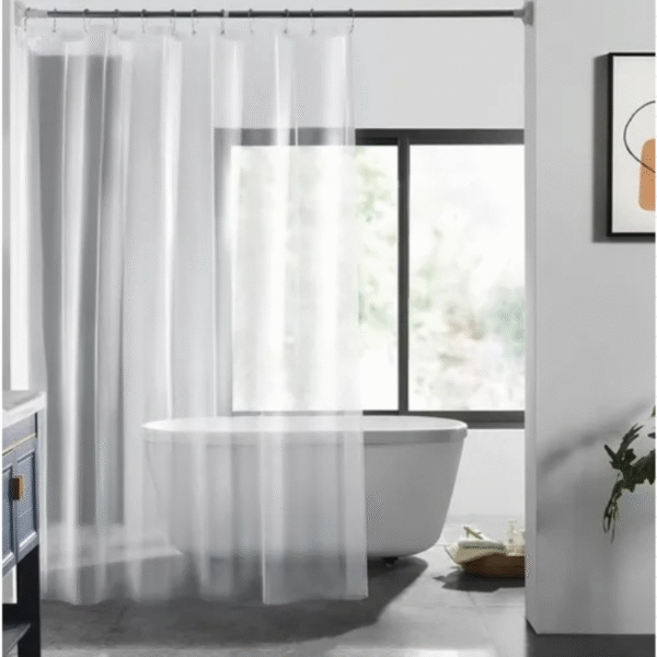 PROTECTOR CORTINA DE BAÑO TRANSPARENTE 70M