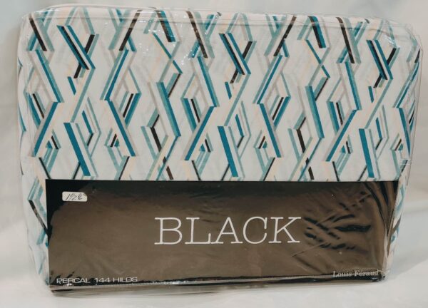 SABANAS LINEA BLACK 1 1/2 MODELO TURQUESA