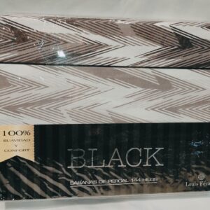 SABANAS LINEA BLACK 1 1/2 MODELO GRIS/MOSTAZA