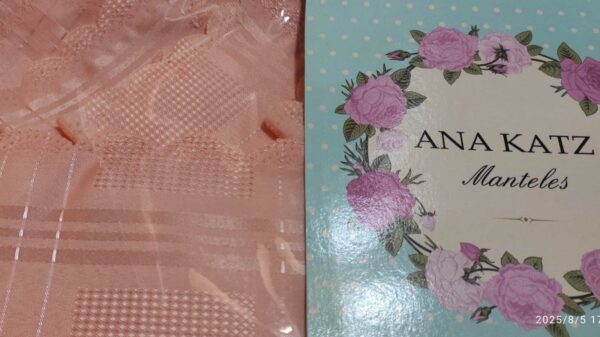 MANTEL AMNTIMANCHA  REC 2,5 ANA KATZ SALMON