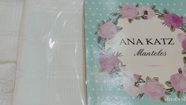 MANTEL  CUADRADO 1,80 M ANTIMANCHAS BLANCO